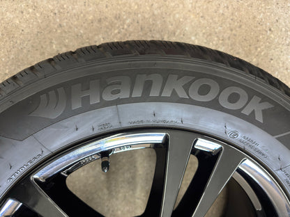 Hyundai Tuncson III 3 TL 17 Zoll Winterräder Winterreifen Felgen Alufelgen Schwarz Hochglanz SUV 225/60 R17 99H M+S KBA52249 7x17 ET47 Winterradsatz MwSt. ausweisbar