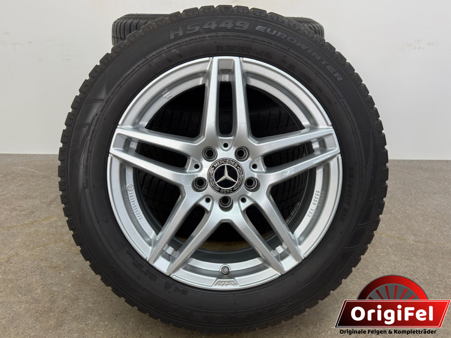 Mercedes A-Klasse W 176 B-Klasse W 242 W 246 CLA C 117 C-Klasse W 204 GLA X 156 17 Zoll Felgen Alufelgen 7x17 ET48,5 KBA 50255 Silber 5x112 Felgensatz REIFEN NUR TRANSPORTSCHUTZ MwSt.