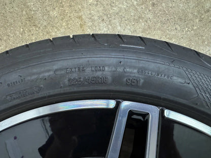 NEU DOT25 Original Mercedes C-Klasse W 206 S 206 18 Zoll AMG Sommerräder Sommerreifen Felgen A2064011700 A2061800 225/45 R18 95Y 245/40 R18 97Y Alufelgen Sport Line 4Matic 5x112 Sommerradsatz