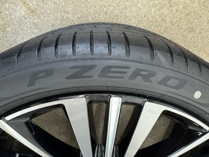 NEU DOT25 Original Volvo XC90 2 II 22 Zoll Sommerräder Sommerreifen Felgen 32207757 Alufelgen 20 Spoke Diamont Cut Sport Plus Ultra 275/35 R22 104W 9x22 ET38,5 Schwarz Bicolor Sommerradsatz SUV MwSt.