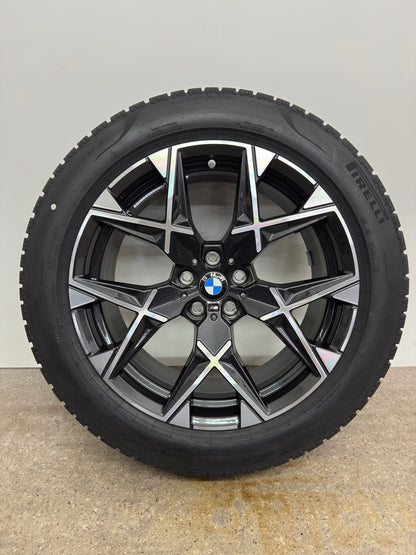 NEU DOT26 Original BMW X3 G45 7er i7 G70 Sty. M 1035M 19 Zoll Winterräder Winterreifen Felgen 5A6F100 Alufelgen 245/50 R19 105H 8,5x19 IS26 ET26 Styling M Sport SUV Winterradsatz