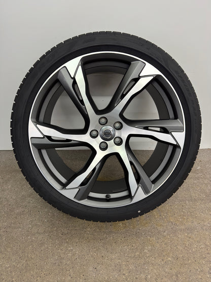 NEU DOT26 Original Volvo XC90 2 II 22 Zoll Sommerräder Sommerreifen Felgen 31454204 31650460 Alufelgen 6 Double Spoke Sport Plus Ultra 275/35 R22 104W 9x22 ET38,5 Anthrazit Sommerradsatz SUV MwSt.