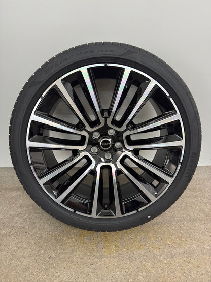 NEU DOT26 Original Volvo XC90 2 II 22 Zoll Sommerräder Sommerreifen Felgen 32294604 Alufelgen 7 Double Spoke Sport Plus Ultra 275/35 R22 104W 9x22 ET38,5 Schwarz Bicolor Sommerradsatz SUV MwSt.