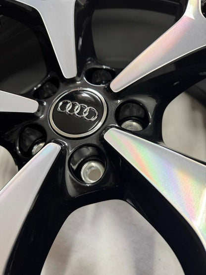 NEU Original Audi A6 S6 C8 4K C9 4P 20 Zoll Felgen Alufelgen Schwarz Glanzgedreht 4P0601025AP 4P0601025L