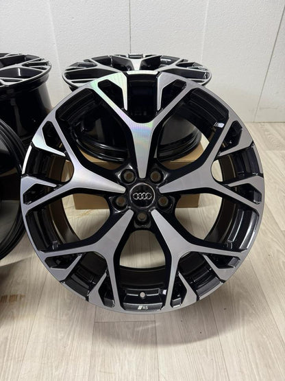 NEU Original Audi A6 S6 C8 4K C9 4P 20 Zoll Felgen Alufelgen Schwarz Glanzgedreht 4P0601025AP 4P0601025L