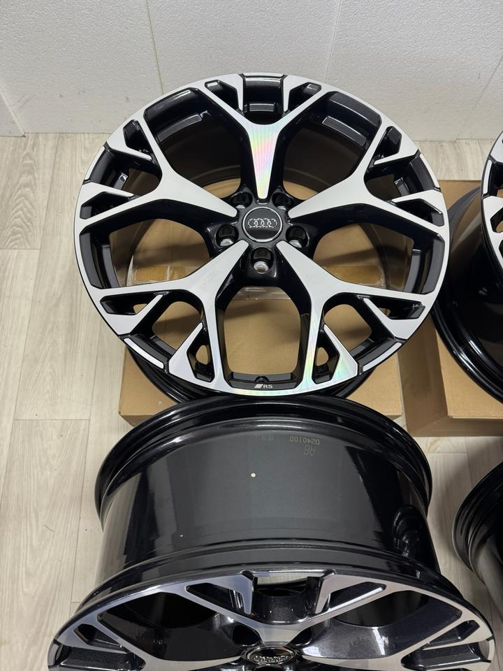NEU Original Audi A6 S6 C8 4K C9 4P 20 Zoll Felgen Alufelgen Schwarz Glanzgedreht 4P0601025AP 4P0601025L