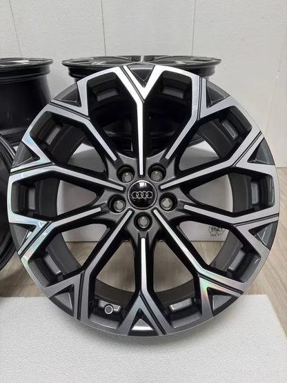 NEU Original Audi A6 S6 C8 4K C9 4P 20 Zoll Felgen Alufelgen 4P0601025H 8,5x20 ET43 5x112 S-Line RS Performance Sport Line Limousine Avant Werksauslieferungs Zustand Felgensatz MwSt. ausweisbar