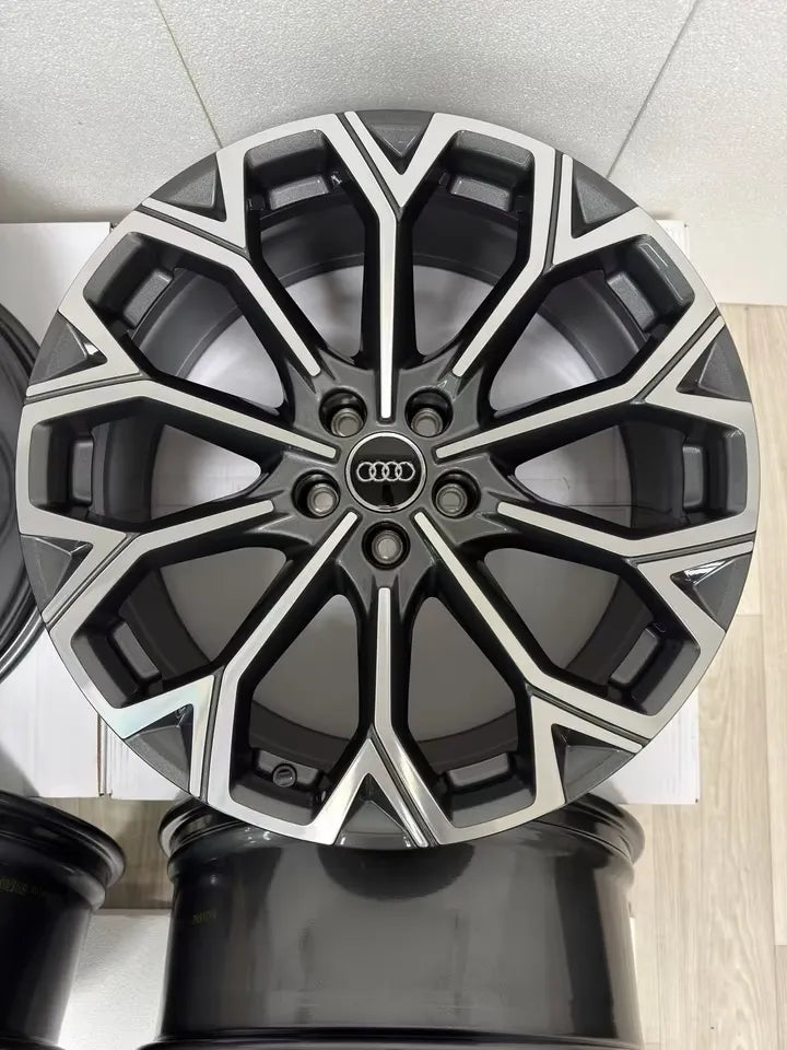 NEU Original Audi A6 S6 C8 4K C9 4P 20 Zoll Felgen Alufelgen 4P0601025H 8,5x20 ET43 5x112 S-Line RS Performance Sport Line Limousine Avant Werksauslieferungs Zustand Felgensatz MwSt. ausweisbar