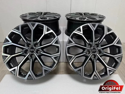 NEU Original Audi A6 S6 C8 4K C9 4P 20 Zoll Felgen Alufelgen 4P0601025H 8,5x20 ET43 5x112 S-Line RS Performance Sport Line Limousine Avant Werksauslieferungs Zustand Felgensatz MwSt. ausweisbar