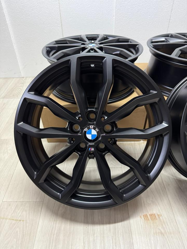 NEU* Original BMW 1er F40 2er Gran Coupé F44 X1 F48 X2 F39 M 711M 18 Zoll Felgen Alufelgen 6877550 Styling M Sport Line Limousine 6,5x18 IS41 ET41 5x112 Night Edition Schwarz Matt Felgensatz