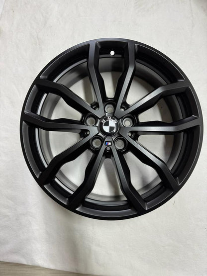 NEU* Original BMW 1er F40 2er Gran Coupé F44 X1 F48 X2 F39 M 711M 18 Zoll Felgen Alufelgen 6877550 Styling M Sport Line Limousine 6,5x18 IS41 ET41 5x112 Night Edition Schwarz Matt Felgensatz