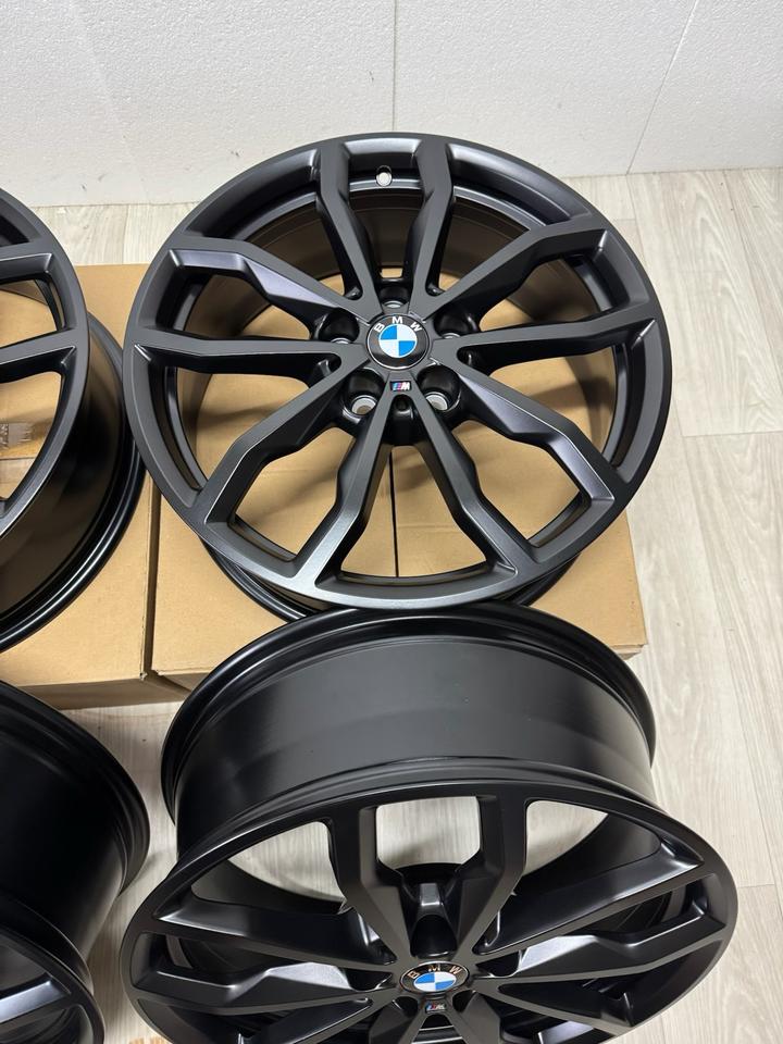 NEU* Original BMW 1er F40 2er Gran Coupé F44 X1 F48 X2 F39 M 711M 18 Zoll Felgen Alufelgen 6877550 Styling M Sport Line Limousine 6,5x18 IS41 ET41 5x112 Night Edition Schwarz Matt Felgensatz