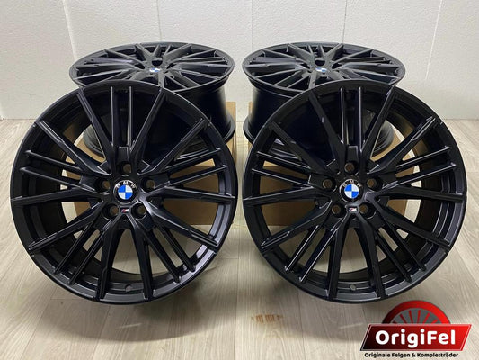 NEU Original BMW 1er F40 2er F44 19 Zoll M 552M Felgen Alufelgen Schwarz Matt 8092356