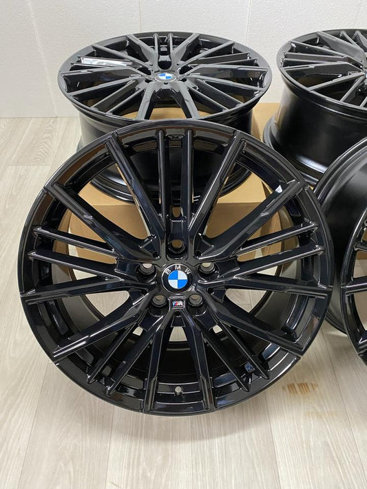 NEU Original BMW 1er F40 2er F44 19 Zoll M 552M Felgen Alufelgen Schwarz Hochglanz 8092356