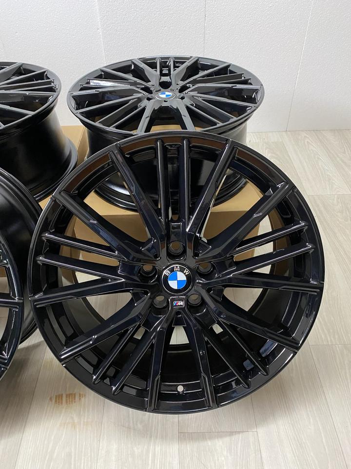 NEU Original BMW 1er F40 2er F44 19 Zoll M 552M Felgen Alufelgen Schwarz Hochglanz 8092356