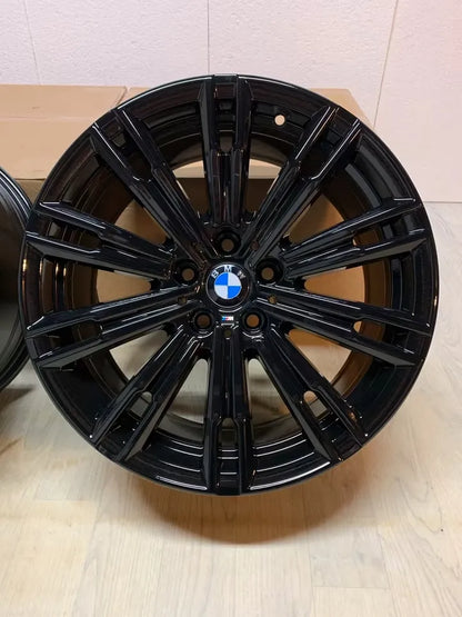 NEU* Original BMW 2er G42 3er G20 G21 4er G22 G23 M 790M 18 Zoll Felgen Alufelgen 8089890 8089891 5x112 7,5x18 IS25 ET25 8,5x18 IS40 ET40 M Sport Line Black Edition Schwarz Hochglanz Felgensatz