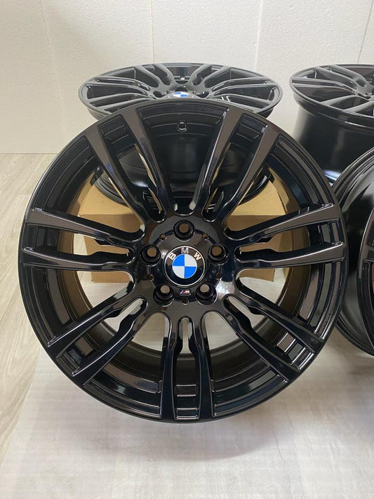 NEU Original BMW 3er F30 F31 4er F32 F33 F36 19 Zoll M 403M Felgen Alufelgen Schwarz 7845882 7845883