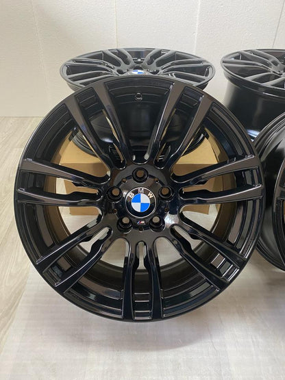 NEU Original BMW 3er F30 F31 4er F32 F33 F36 19 Zoll M 403M Felgen Alufelgen Schwarz 7845882 7845883