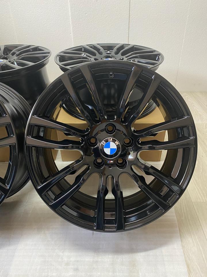 NEU Original BMW 3er F30 F31 4er F32 F33 F36 19 Zoll M 403M Felgen Alufelgen Schwarz 7845882 7845883