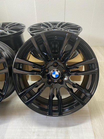 NEU Original BMW 3er F30 F31 4er F32 F33 F36 19 Zoll M 403M Felgen Alufelgen Schwarz 7845882 7845883
