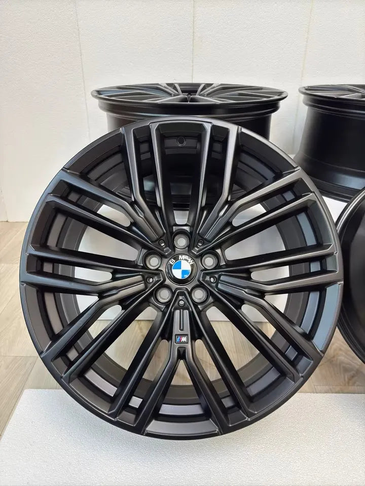 NEU* Original BMW 5er G30 G31 20 Zoll M 846M Felgen Alufelgen 8747236 8747237 Night Edition Schwarz Matt M Sport Line Touring Limousine 8x20 ET30 IS30 9x20 ET44 IS44 5x112 Felgensatz MwSt. ausweisbar
