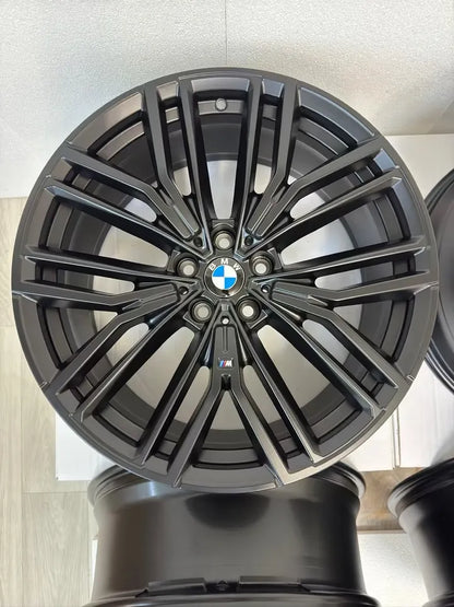 NEU* Original BMW 5er G30 G31 20 Zoll M 846M Felgen Alufelgen 8747236 8747237 Night Edition Schwarz Matt M Sport Line Touring Limousine 8x20 ET30 IS30 9x20 ET44 IS44 5x112 Felgensatz MwSt. ausweisbar