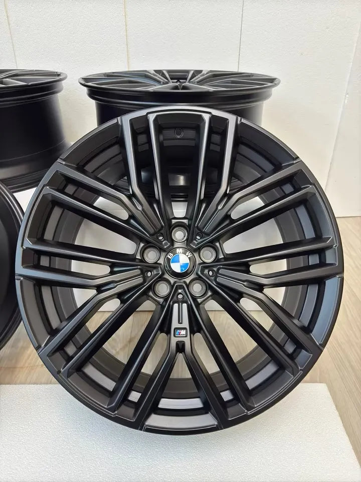 NEU* Original BMW 5er G30 G31 20 Zoll M 846M Felgen Alufelgen 8747236 8747237 Night Edition Schwarz Matt M Sport Line Touring Limousine 8x20 ET30 IS30 9x20 ET44 IS44 5x112 Felgensatz MwSt. ausweisbar