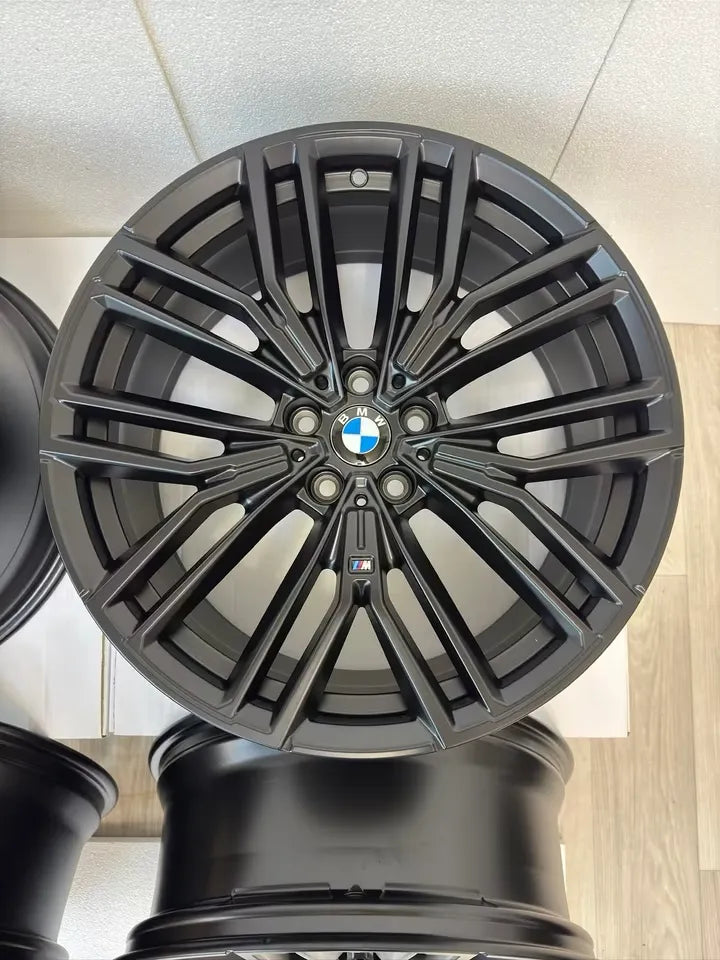 NEU* Original BMW 5er G30 G31 20 Zoll M 846M Felgen Alufelgen 8747236 8747237 Night Edition Schwarz Matt M Sport Line Touring Limousine 8x20 ET30 IS30 9x20 ET44 IS44 5x112 Felgensatz MwSt. ausweisbar
