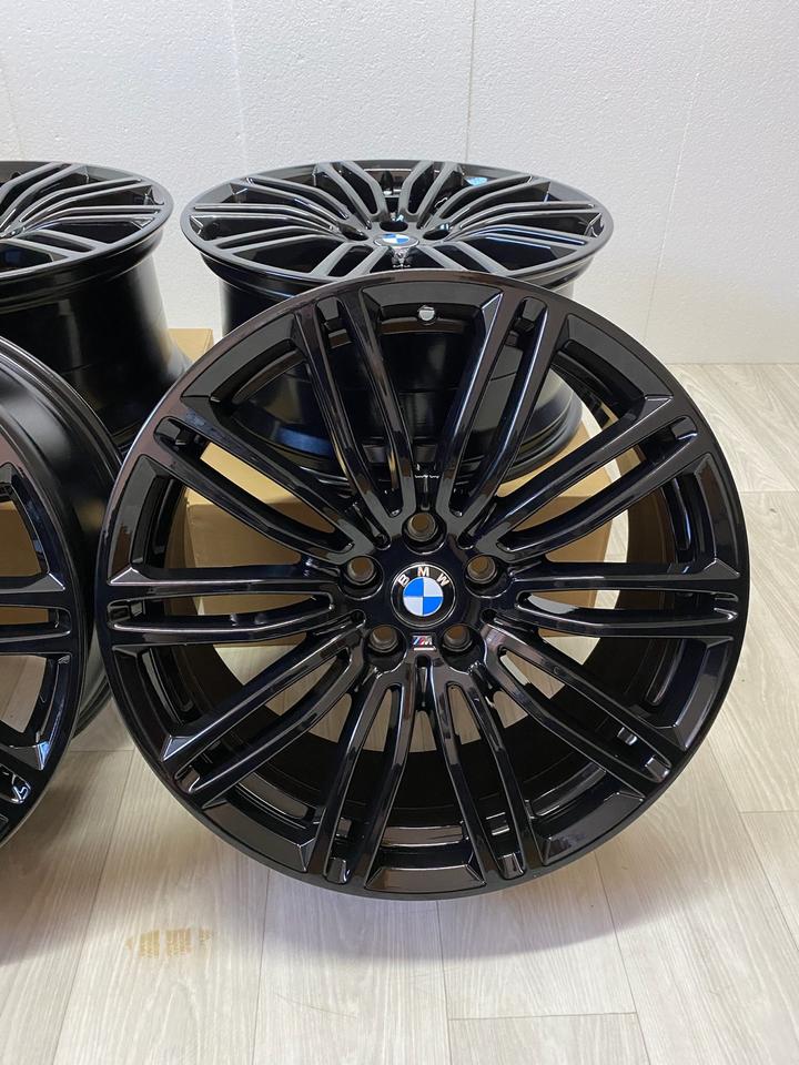 NEU Original BMW 5er G30 G31 M 664M 19 Zoll Felgen Alufelgen 7856925 7856926 schwarz