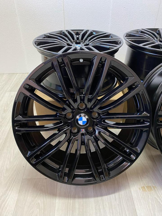 NEU Original BMW 5er G30 G31 M 664M 19 Zoll Felgen Alufelgen 7856925 7856926 schwarz