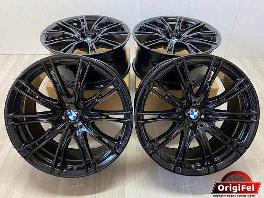 NEU Original BMW 6er GT G32 7er G11 G12 20 Zoll 649i Felgen Alufelgen Schwarz 8099626 8099627