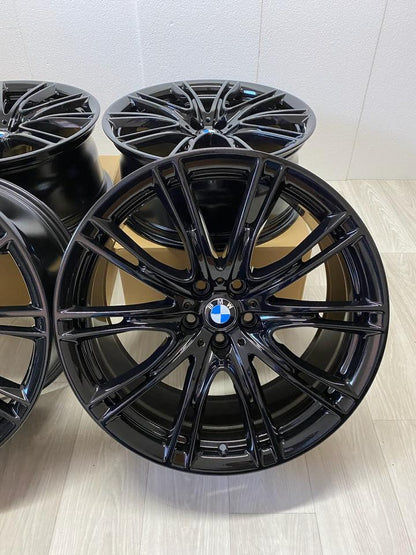 NEU Original BMW 6er GT G32 7er G11 G12 20 Zoll 649i Felgen Alufelgen Schwarz 8099626 8099627