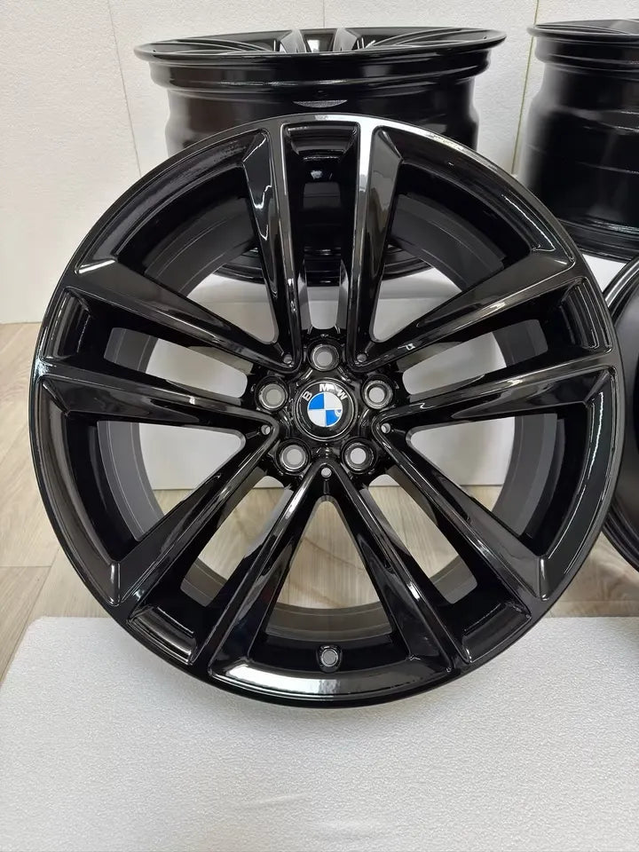 NEU* Original BMW 6er GT G32 7er G11 G12 Styling 630 Felgen Alufelgen 6883159 6881665 6863114 6883160 6867337 Schwarz Hochglanz 8,5x19 IS25 ET25 9,5x19 IS39 ET39 Gran Turismo Felgensatz