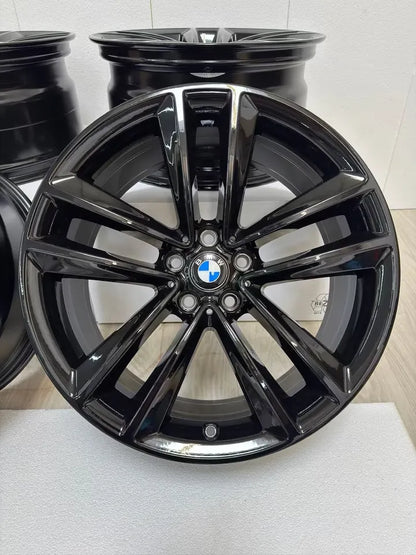 NEU* Original BMW 6er GT G32 7er G11 G12 Styling 630 Felgen Alufelgen 6883159 6881665 6863114 6883160 6867337 Schwarz Hochglanz 8,5x19 IS25 ET25 9,5x19 IS39 ET39 Gran Turismo Felgensatz