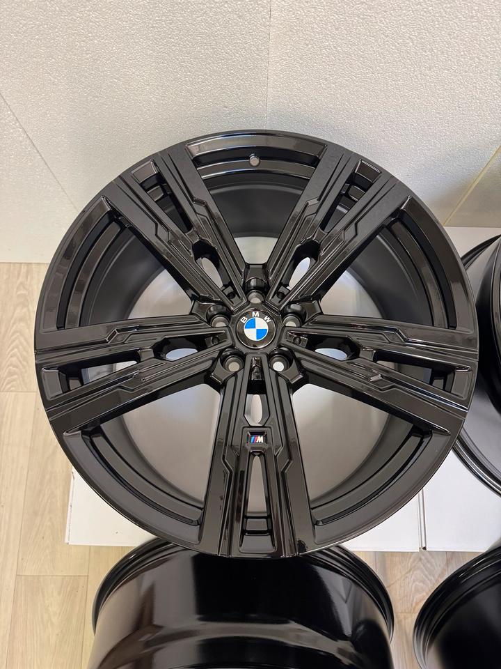 NEU Original BMW 7er i7 G70 X3 G45 M908M 21 Zoll Felgen Alufelgen Schwarz 5A19DF0 5A19DF1