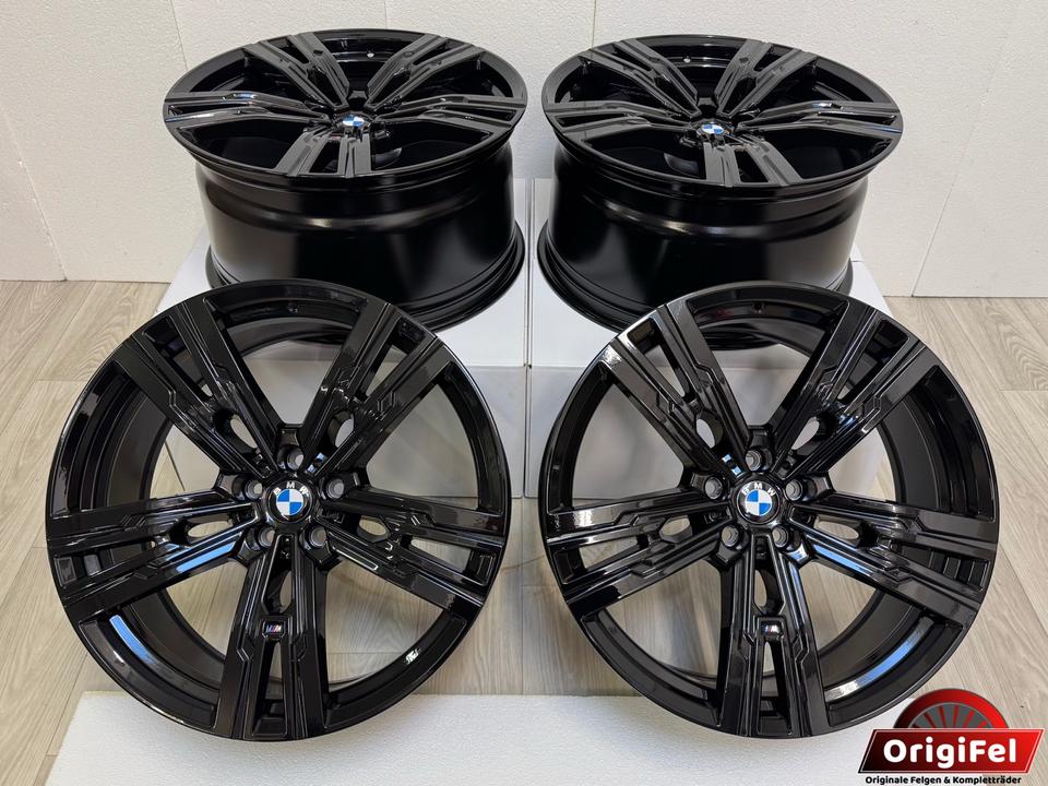NEU Original BMW 7er i7 G70 X3 G45 M908M 21 Zoll Felgen Alufelgen Schwarz 5A19DF0 5A19DF1