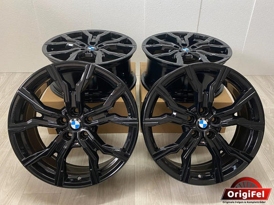 NEU Original BMW X1 F48 X2 F39 19 Zoll 816M Felgen Alufelgen Schwarz SUV 8092163