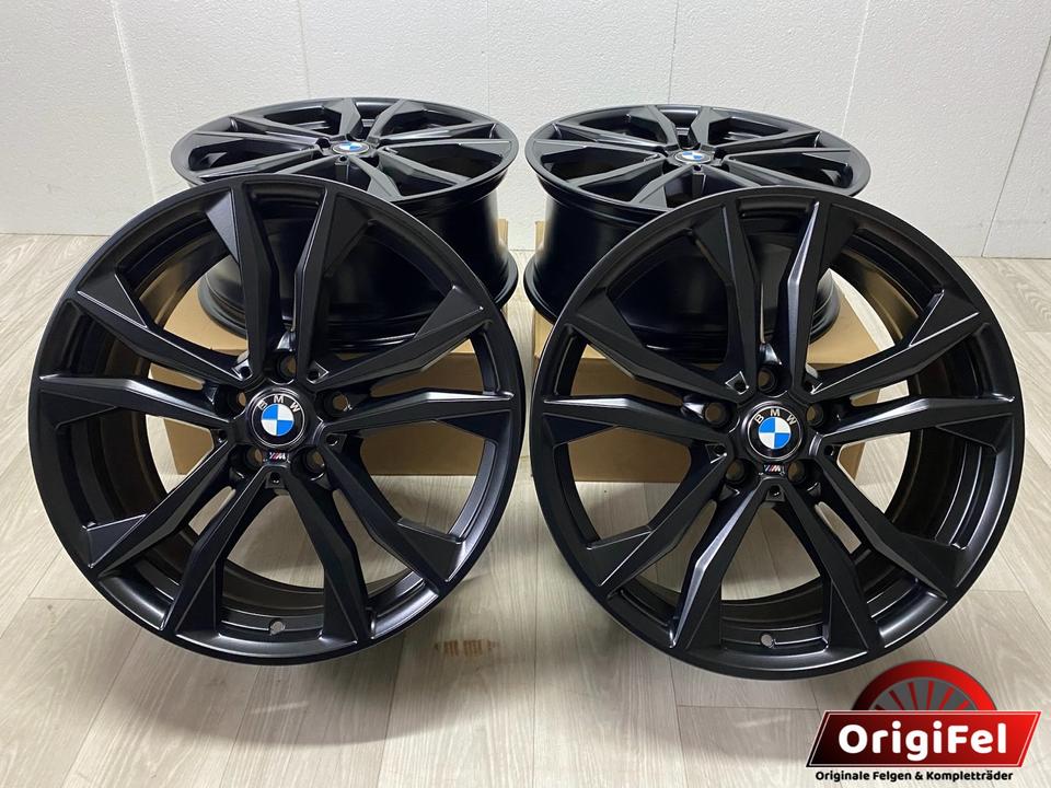 NEU Original BMW X1 F48 X2 F39 19 Zoll Styling 715M Felgen Alufelgen Schwarz Matt 8008616