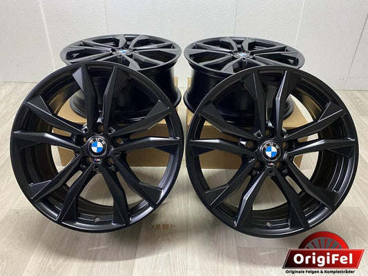 NEU Original BMW X1 F48 X2 F39 19 Zoll Styling 715M Felgen Alufelgen Schwarz Matt 8008616