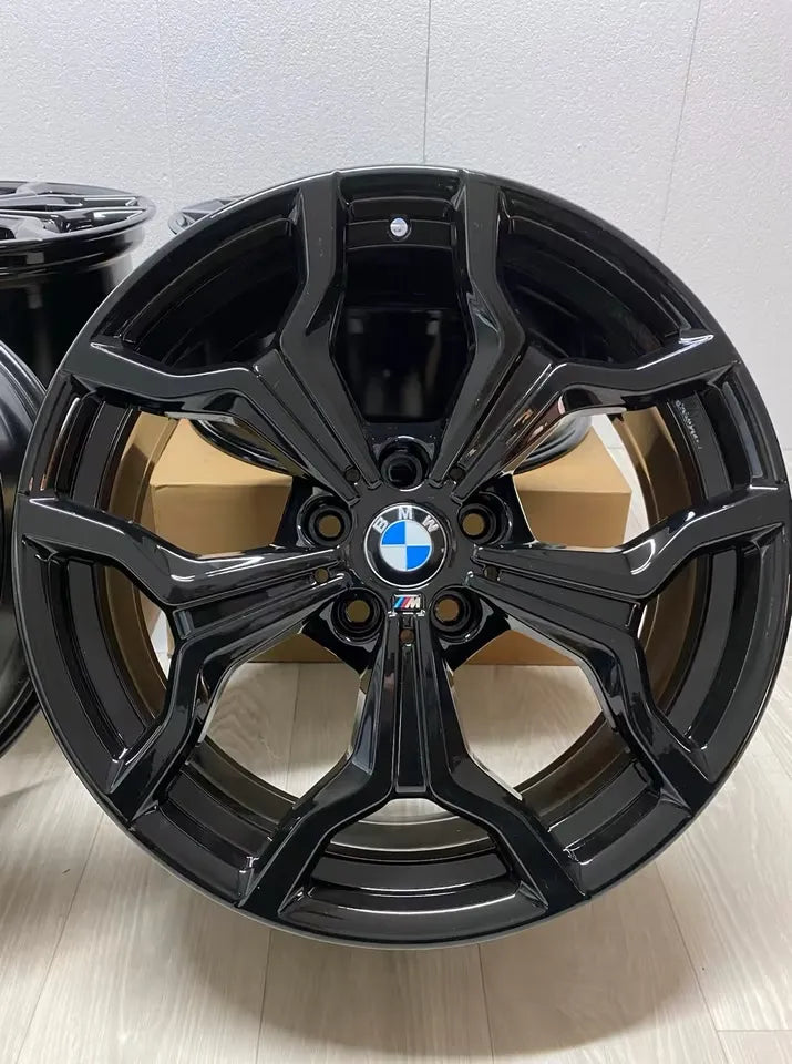 NEU* Original BMW X1 F48 X2 F39 M 722M 19 Zoll Felgen Alufelgen 8009759 8x19 ET47 IS47 Black Edition Schwarz Hochglanz Styling M Sport Line SUV Felgensatz MwSt. ausweisbar