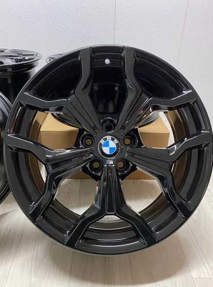 NEU* Original BMW X1 F48 X2 F39 M 722M 19 Zoll Felgen Alufelgen 8009759 8x19 ET47 IS47 Black Edition Schwarz Hochglanz Styling M Sport Line SUV Felgensatz MwSt. ausweisbar