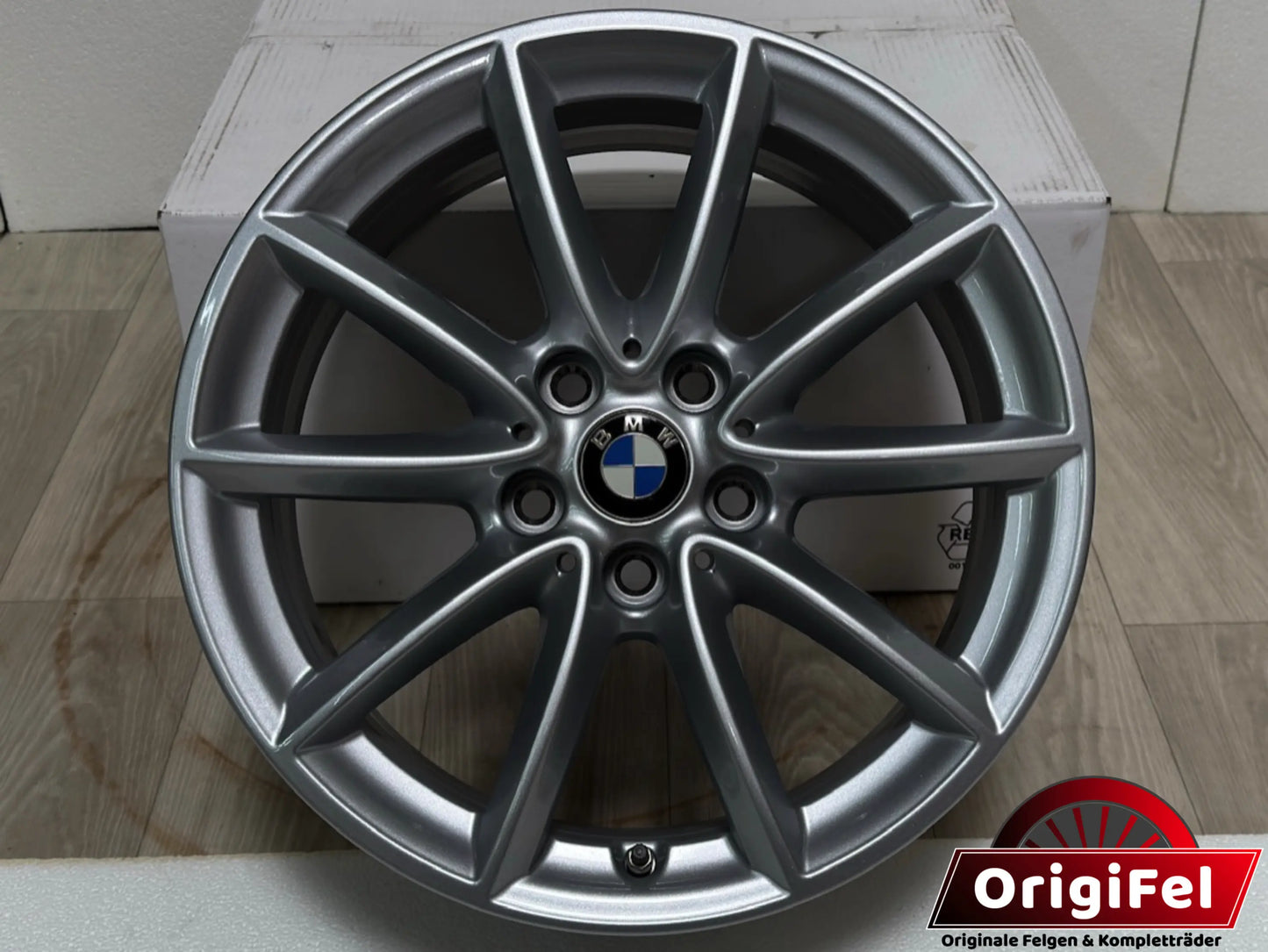 NEU Original BMW X1 F48 X2 F39 Sty. 560 17 Zoll Einzelfelge Felge Alufelge 6856061 7,5x17 IS52 ET52 5x112 Silber Styling SUV inklusive RDKS RDCi MwSt. ausweisbar