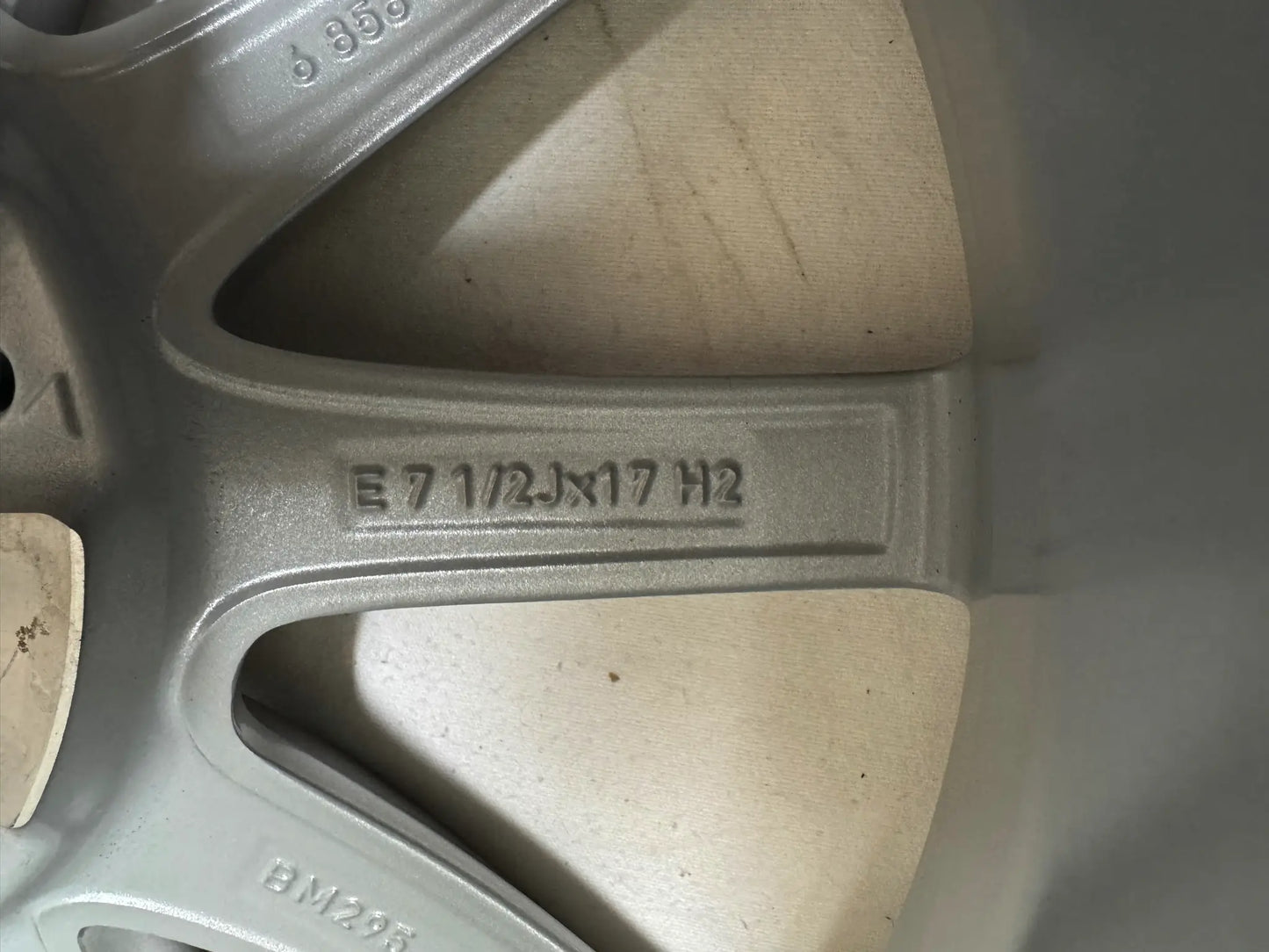 NEU Original BMW X1 F48 X2 F39 Sty. 560 17 Zoll Einzelfelge Felge Alufelge 6856061 7,5x17 IS52 ET52 5x112 Silber Styling SUV inklusive RDKS RDCi MwSt. ausweisbar