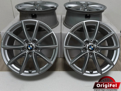 NEU Original BMW X1 F48 X2 F39 Sty. 560 17 Zoll Felgen Alufelgen 6856061 7,5x17 IS52 ET52 5x112 Silber Styling SUV inklusive RDKS RDCi Felgensatz MwSt. ausweisbar