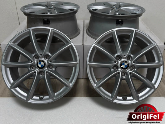 NEU Original BMW X1 F48 X2 F39 Sty. 560 17 Zoll Felgen Alufelgen 6856061 7,5x17 IS52 ET52 5x112 Silber Styling SUV inklusive RDKS RDCi Felgensatz MwSt. ausweisbar