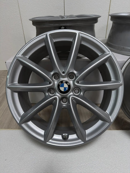 NEU Original BMW X1 F48 X2 F39 Sty. 560 17 Zoll Felgen Alufelgen 6856061 7,5x17 IS52 ET52 5x112 Silber Styling SUV inklusive RDKS RDCi Felgensatz MwSt. ausweisbar