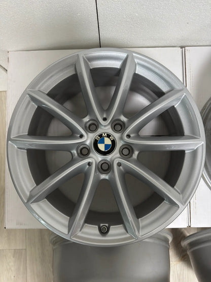 NEU Original BMW X1 F48 X2 F39 Sty. 560 17 Zoll Felgen Alufelgen 6856061 7,5x17 IS52 ET52 5x112 Silber Styling SUV inklusive RDKS RDCi Felgensatz MwSt. ausweisbar