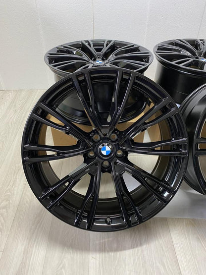 NEU Original BMW X3 G01 X4 G02 21 Zoll 726i Felgen Alufelgen Schwarz 8043670 8043671