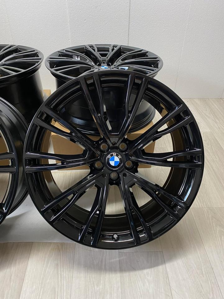 NEU Original BMW X3 G01 X4 G02 21 Zoll 726i Felgen Alufelgen Schwarz 8043670 8043671