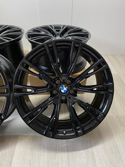 NEU Original BMW X3 G01 X4 G02 21 Zoll 726i Felgen Alufelgen Schwarz 8043670 8043671